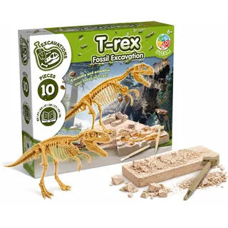 Science4you T Rex Dinosaurier Ausgrabungsset - Dinosaurier Spiel mit 10 Teilen, Fossilien Ausgrabungsset für Kinder mit Dino Spiel, Dino Geschenk für Jungen ab 6 7 8+ Jahre