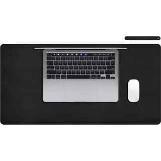imoshion Schreibtischunterlage 80 x 40 cm - S - Schwarz - Schwarz
