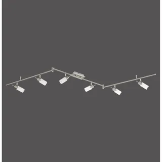 just light. Just Light LED-Spot Max 6-flammig rund silber, weiß