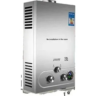 Propan heißer Warmwasserbereiter, effiziente Versorgung, Design aus Edelstahl, 12L 24KW