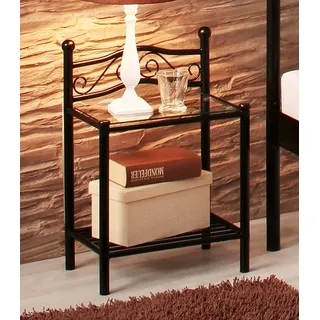 Home Affaire Nachtschrank HOME AFFAIRE 43 x 31 x 63 cm Schwarz