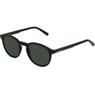 Lacoste L916S Unisex-Sonnenbrille Vollrand Panto Kunststoff-Gestell, schwarz