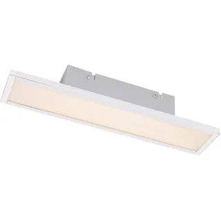 Deckenleuchte LED Eckig Deckenleuchte Flur Bürolampe für Decke 41509-6 - Silber, Blau, Weiß