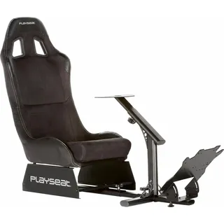 Playseat Evolution Alcantara Rennsimulationssitz Schwarz PC / PS3 / Xbox 360 / Wii / PS4 / Wii U