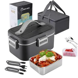 Elektrische Lunchbox - Speisenwärmer 220V - 1,8L großes Fassungsvermögen - 75W schnelles Erwärmen - Tragbar und auslaufsicher