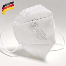 Bild von SENTIAS FFP2 Atemschutzmaske | Schutzmasken - Faltmasken zertifiziert in Deutschland | 10 Stück