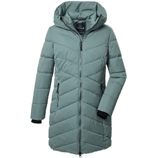 G.I.G.A. DX Damen Steppparka/Funktionsparka mit Kapuze GW 17 WMN QLTD PRK, aquaverde, 48,