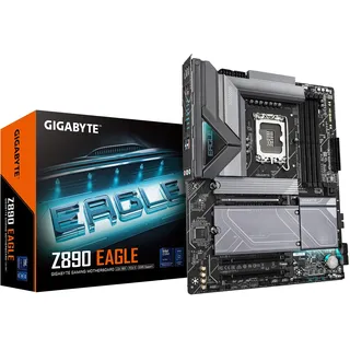 Gigabyte Z890 EAGLE ATX Mainboard - LGA 1851, Intel Z890, DDR5, HD Audio, Windows 11