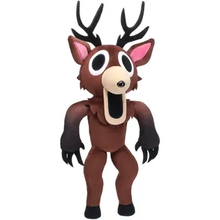 99 Nights – Offizielles Deluxe-Plüschtier von Deer | Premium-Plüschtier mit Fantasy-Details | Roblox Videospiel Sammelfigur für Fans und Kinder