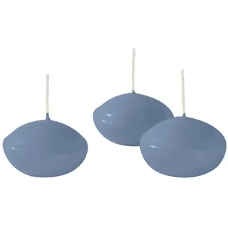 Cereria Di Giorgio Schwimmkerzen 4,5 cm blau 20 St.