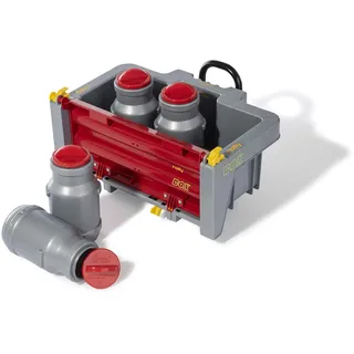 Rolly Toys Box, Rot mit 4 Milchkannen