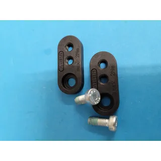 ABUS Adapterplatte 6950 Schwarz Zubehör Rahmenschloss