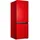 HKGK14349C Kühl-Gefrierkombination (175 l, 1430 mm hoch, rot)