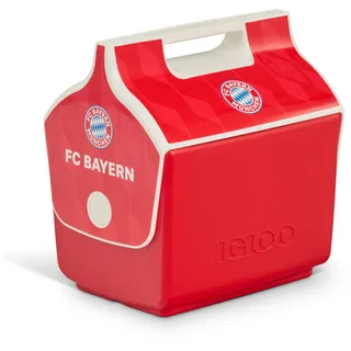 Igloo Playmate Kühlbox - FC Bayern München - lizensierter Fanartikel, Rote Kühltasche, 6 Liter