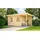 Gartenhaus 4,95 x 3,42 m Braun