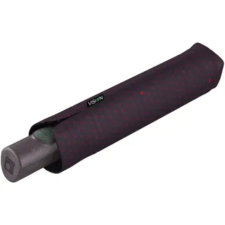 Knirps nachhaltiger Damen Taschenschirm Vision Duomatic Air - fire