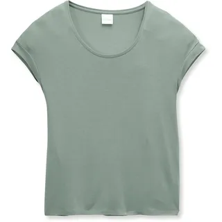 MADELEINE Kurzarmshirt »Jerseybluse Elegantes Viskose-Oberteil«, grün