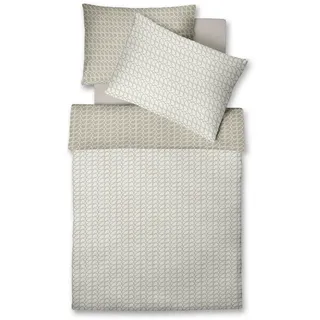 Fleuresse Bettwäsche , Champagner, Beige , Textil , Struktur , 140x200 cm , pflegeleicht, bügelleicht , Heimtextilien, Bettwäsche & Leintücher, Bettwäsche, Damast-Bettwäsche
