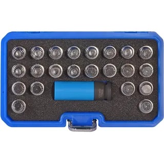 SWSTAHL Felgenschloss Demontagesatz 02382L, 23-tlg.