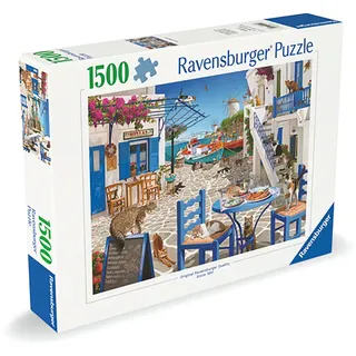 Ravensburger Puzzle Katzen Von Mykonos 1500 Stücke - Multicolor - One Size