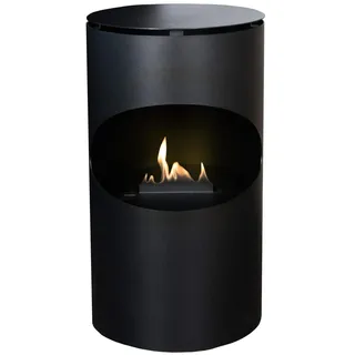 Xaralyn Ethanol-Kamin - Silo - 2 kW Heizleistung - echte Flammen - öfen - mobiler Ethanolkamin - mit keramischem Ethanolbrenner