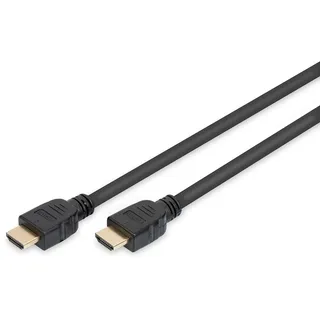 Digitus HDMI-Kabel 2.1 HDMI-A Stecker HDMI-A Stecker 1 m Schwarz