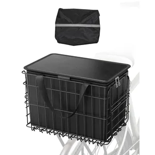 Vevor Fahrradkorb Hinten schwarz