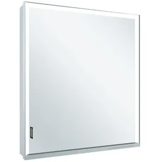 KEUCO Royal Lumos Spiegelschrank Wandvorbau 1-türig, lange Tür, Anschlag rechts, 650mm, 14321172101, Ausführung: ohne Dali Steuerung