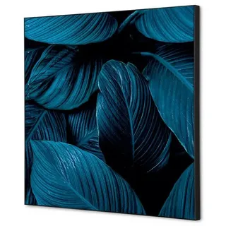 Showdown Displays SHOWDOWN Textile Wanddekoration Botanische Blätter Mehrfarbig Aluminium