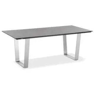 Niehoff Gartentisch 160 x 95 x 76 cm Grau/Weiß