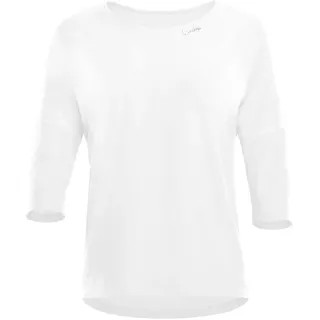 Winshape Damen Functional Light and Soft 3⁄4-arm Top Dt111ls Yoga-Shirt, Ivory, S EU