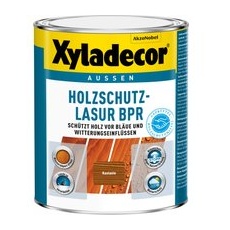 Xyladecor Holzschutz-Lasur BPR Kastanie  1 l