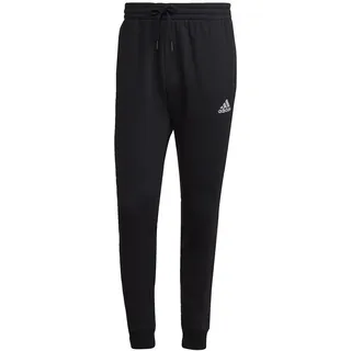 Adidas Essentials Fleece Regular Tapered Hose Black / White M lang