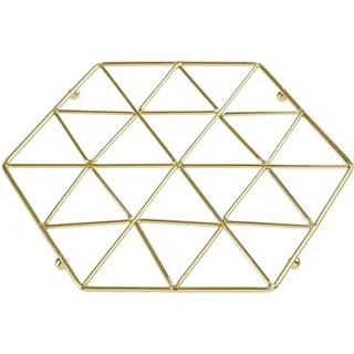 Premier Housewares Vertex - vergoldet, gold, 22 x 22 x 2 cm