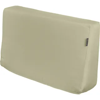 AMPO Wasserdichtes Gartensesselkissen, Palettenkissen, Rückenlehne, 57x38 cm - Beige