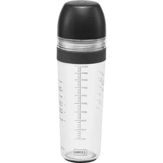 Kuchenstreuer, Kunststoff, 0,5 l, Ø 8 x 25 cm, grau / Lurch - Schwarz