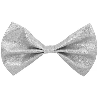 Boland - Glitzer Fliege, Größe ca. 13 cm, Gummiband, schmale Ausführung, Karneval, Mottoparty