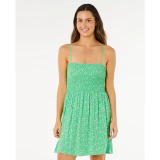 Rip Curl Kurzes Kleid Mini Gelb/Grün L