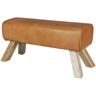Wohnling Schuhbank 30 x 43 x 30 cm gepolstert braun / braun