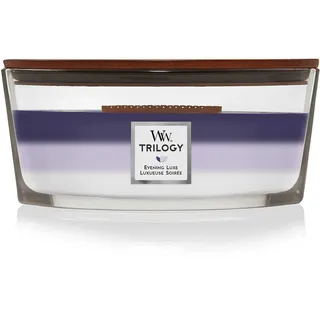 Woodwick Evening Luxe Trilogy Duftkerze 453,6 g lila