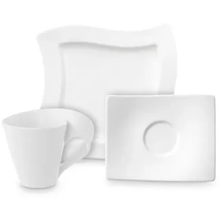 Villeroy & Boch NewWave Kaffeeservice 12-tlg. weiß