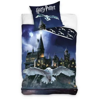 HARRY POTTER Mehrfarbig 135 x 200 cm + 80 x 80 cm