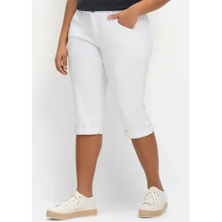 sheego 5-Pocket-Jeans 1 Stk., weiß