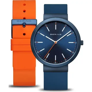 BERING 10141-397 Herrenuhr Classic Set + 2. Band 41mm 3ATM