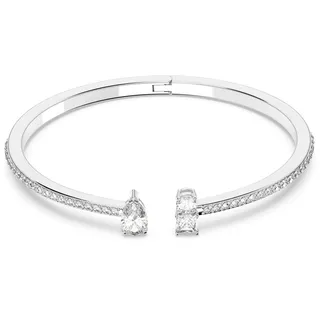 Swarovski Mesmera Armreif Weiss Rhodiniert 6 cm