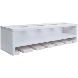 MCW Weinregal 12 x 48 x 12 cm Weiß