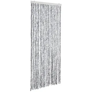 vidaXL Insektenschutz Vorhang 56 x 200 cm Silber