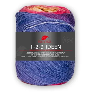 Pro Lana 1-2-3 Ideen 20 - lila/pink