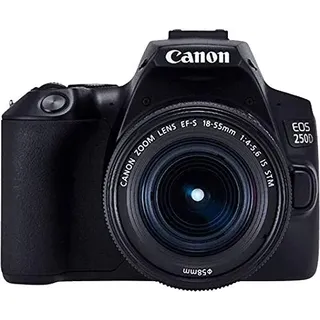 Canon EOS 250D schwarz mit Objektiv EF-S 18-55mm 4.0-5.6 IS STM (3454C002)