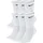 Everyday Cushion Crew-trainingssocken White/Black 6er Pack 42-46